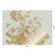 KEK Amsterdam Goud Engraved bloemen behang zand MW-118 400x280cm KEK Amsterdam Goud Engraved bloemen behang zand MW-118 400x280cm