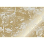 KEK Amsterdam Goud Engraved landschappen behang zand MW-104 200x280cm