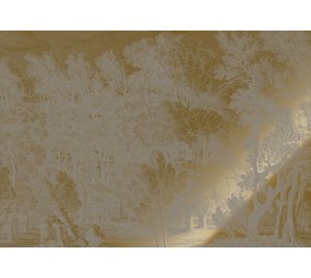 KEK Amsterdam Gold gravierte Landschaften Tapete grau MW-163 400x280cm KEK Amsterdam Gold gravierte Landschaften Tapete grau MW-163 400x280cm