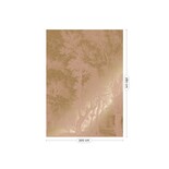 KEK Amsterdam Goud Engraved landschappen behang nude MW-158 200x280cm KEK Amsterdam Goud Engraved landschappen behang nude MW-158 200x280cm
