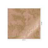 KEK Amsterdam Carta da parati con paesaggi incisi in oro nudo MW-159 300x280cm KEK Amsterdam Carta da parati con paesaggi incisi in oro nudo MW-159 300x280cm