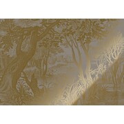 KEK Amsterdam Guldgraverad landskapstapet grå MW-098 200x280cm KEK Amsterdam Guldgraverad landskapstapet grå MW-098 200x280cm