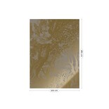 KEK Amsterdam Gold Engraved landscapes wallpaper gray MW-098 200x280cm