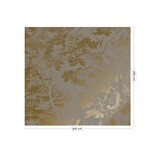 KEK Amsterdam Carta da parati con paesaggi incisi oro grigio MW-174 300x280cm KEK Amsterdam Carta da parati con paesaggi incisi oro grigio MW-174 300x280cm
