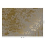 KEK Amsterdam Papel pintado dorado paisajes grabados gris MW-175 400x280cm KEK Amsterdam Papel pintado dorado paisajes grabados gris MW-175 400x280cm