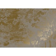 KEK Amsterdam Carta da parati con paesaggi incisi oro grigio MW-175 400x280cm KEK Amsterdam Carta da parati con paesaggi incisi oro grigio MW-175 400x280cm