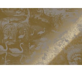 KEK Amsterdam Goud Engraved landschappen behang grijs MW-112 400x280cm KEK Amsterdam Goud Engraved landschappen behang grijs MW-112 400x280cm