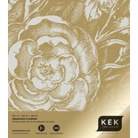 KEK Amsterdam Gold gravierte Blumentapete Sand MW-134 200x280cm KEK Amsterdam Gold gravierte Blumentapete Sand MW-134 200x280cm
