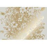 KEK Amsterdam Guldgraverad blomtapetsand MW-134 200x280cm