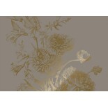 KEK Amsterdam Gold Engraved floral wallpaper gray MW-149 200x280cm KEK Amsterdam Gold Engraved floral wallpaper gray MW-149 200x280cm