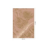 KEK Amsterdam Guldgraverad blommig tapet naken MW-146 200x280cm KEK Amsterdam Guldgraverad blommig tapet naken MW-146 200x280cm