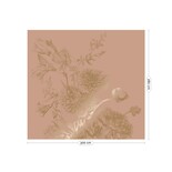 KEK Amsterdam Guldgraverad blommig tapet naken MW-147 300x280cm KEK Amsterdam Guldgraverad blommig tapet naken MW-147 300x280cm