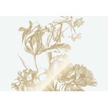 KEK Amsterdam Gold Engraved floral wallpaper off-white MW-122 200x280cm KEK Amsterdam Gold Engraved floral wallpaper off-white MW-122 200x280cm