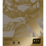 KEK Amsterdam Papier peint floral gravé doré gris MW-129 300x280cm KEK Amsterdam Papier peint floral gravé doré gris MW-129 300x280cm