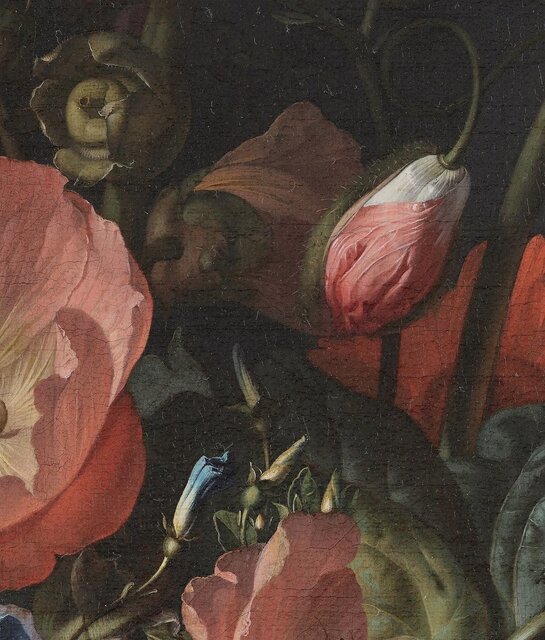 KEK Amsterdam Guldåldersblommor tapet WP-790 - 389,6x280cm