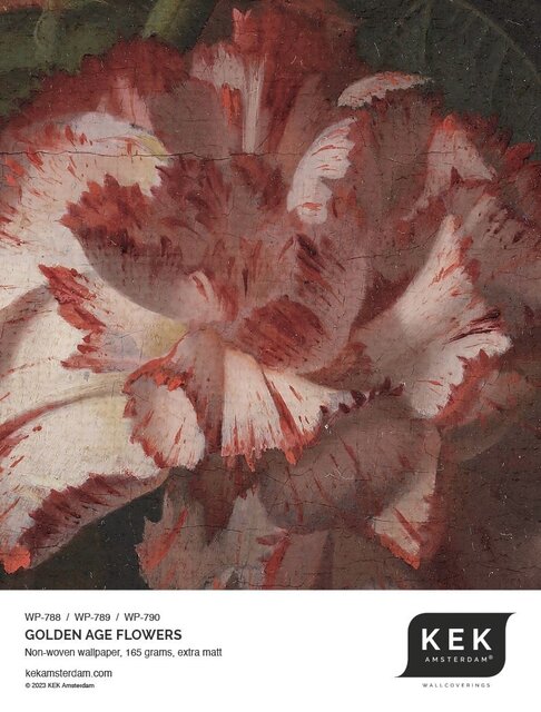 KEK Amsterdam Guldåldersblommor tapet WP-790 - 389,6x280cm