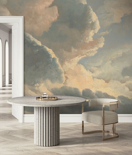KEK Amsterdam Guldåldersmoln tapet WP-787 - 389,6x280cm