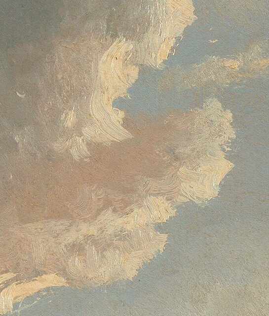 KEK Amsterdam Guldåldersmoln tapet WP-787 - 389,6x280cm