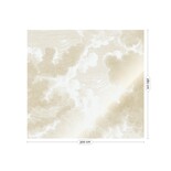 KEK Amsterdam Gold Engraved clouds wallpaper MW-176 - 200x280cm KEK Amsterdam Gold Engraved clouds wallpaper MW-176 - 200x280cm