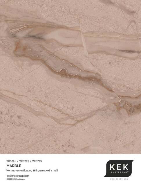 KEK Amsterdam Marble nude wallpaper WP-793 - 389.6x280cm