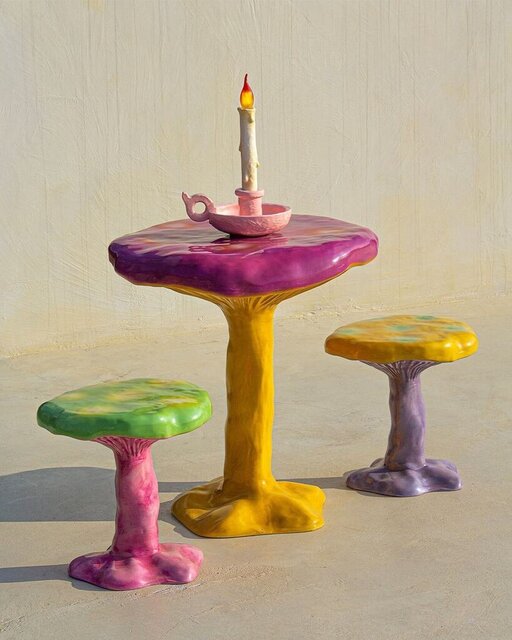 Seletti Mesa Amanita rosa - 18620 Seletti Mesa Amanita rosa - 18620