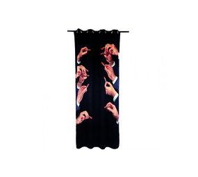 Seletti Lipstick curtain black Seletti Lipstick curtain black