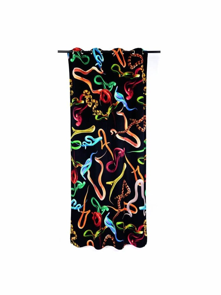 Seletti Rideau serpents noir - 02403 Seletti Rideau serpents noir - 02403