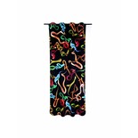 Seletti Rideau serpents noir - 02403 Seletti Rideau serpents noir - 02403