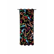 Seletti Rideau serpents noir - 02403 Seletti Rideau serpents noir - 02403