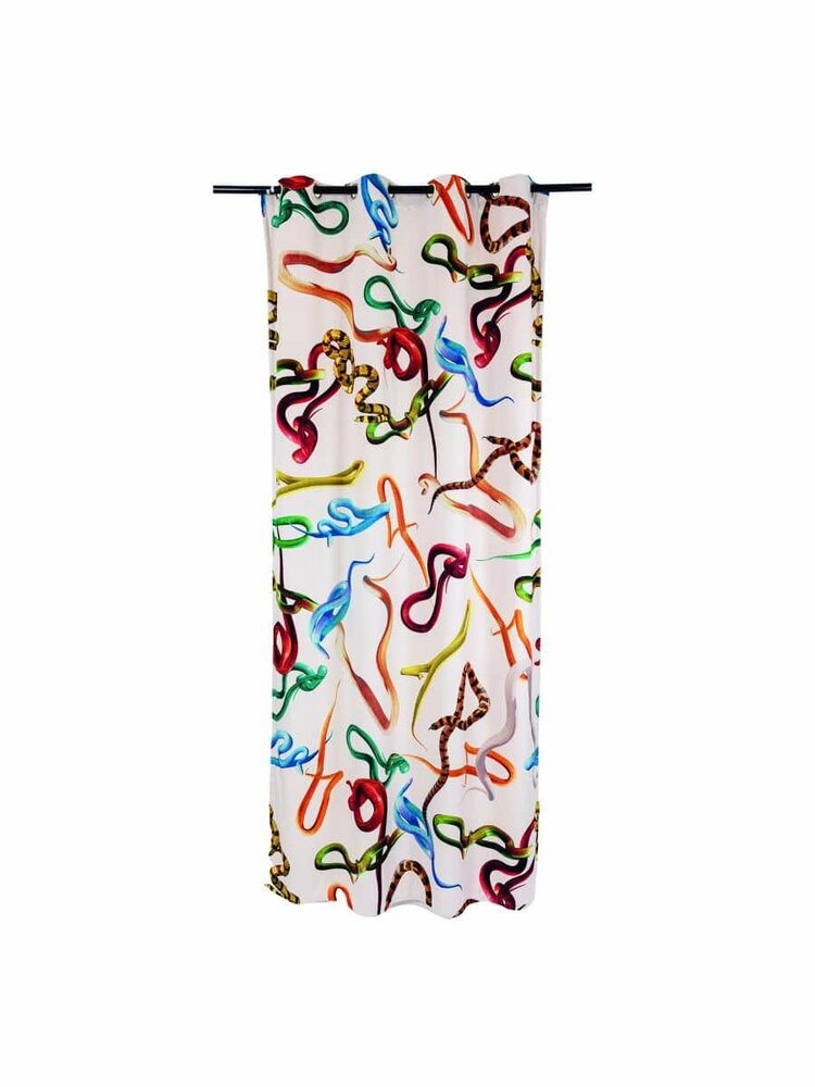 Seletti Snakes gordijn wit - 02402