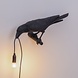 Seletti Bird lamp looking left zwart outdoor - 14727 Seletti Bird lamp looking left zwart outdoor - 14727