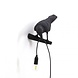 Seletti Bird lamp looking left zwart outdoor - 14727 Seletti Bird lamp looking left zwart outdoor - 14727