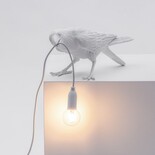 Seletti Bird lamp playing white outdoor - 14723