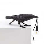 Seletti Bird lamp playing black outdoor - 14726