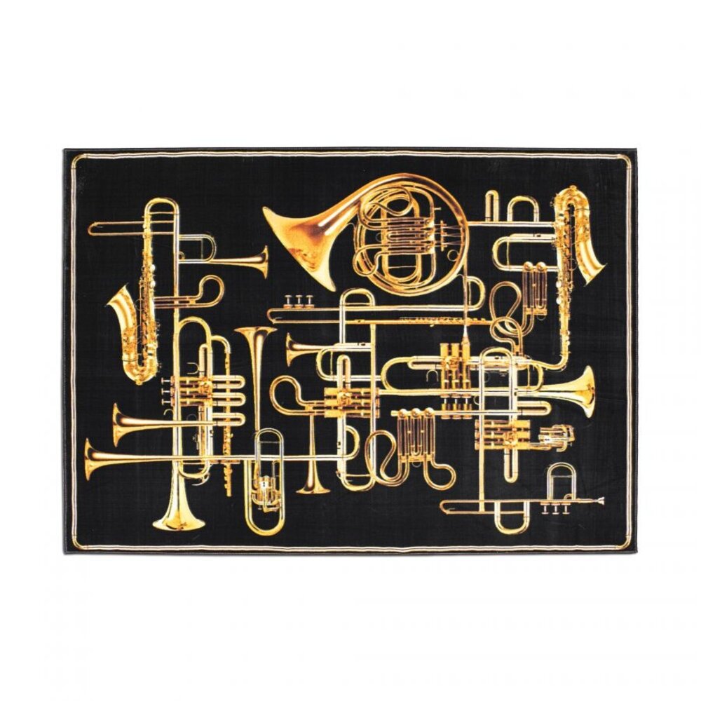 Seletti Tappeto rettangolare Trumpets - 18075 Seletti Tappeto rettangolare Trumpets - 18075
