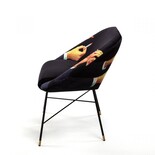 Seletti Silla acolchada Lipsticks negra - 16046 Seletti Silla acolchada Lipsticks negra - 16046