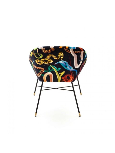 Seletti Snakes Padded Chair - 16043 Seletti Snakes Padded Chair - 16043