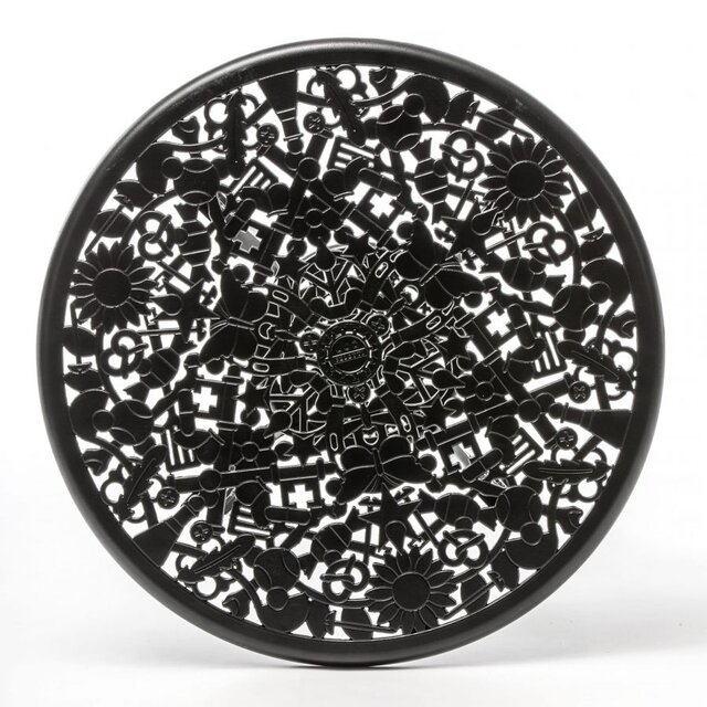 Seletti Mesa de colección industrial negra - 18687_NER Seletti Mesa de colección industrial negra - 18687_NER