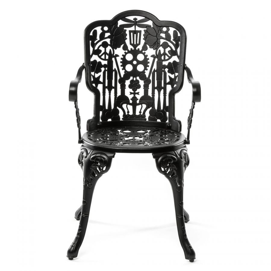 Seletti Fauteuil collection industrie noir - 18684_NER