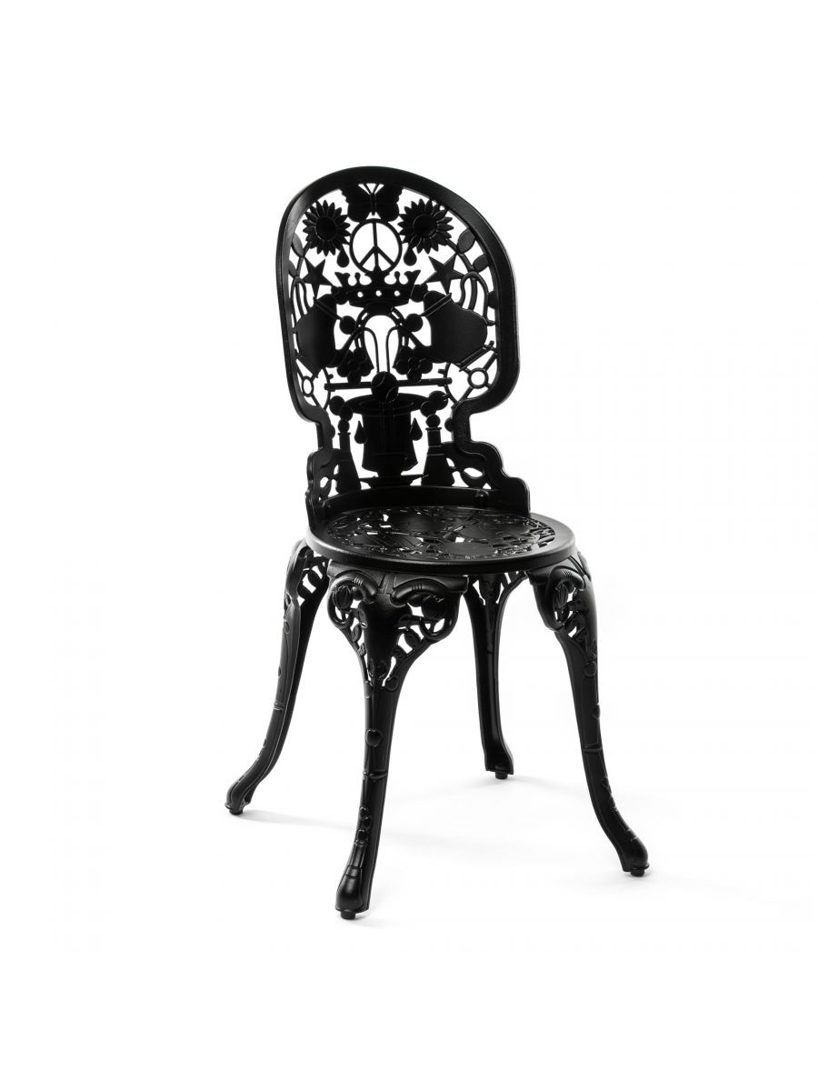 Seletti Industry collection chair black - 18686_NER