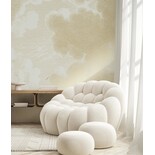 KEK Amsterdam Gold Gravierte Wolken Sandtapete MW-179 - 200x280cm