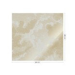 KEK Amsterdam Goud Engraved clouds zand behang MW-180 - 300x280cm KEK Amsterdam Goud Engraved clouds zand behang MW-180 - 300x280cm