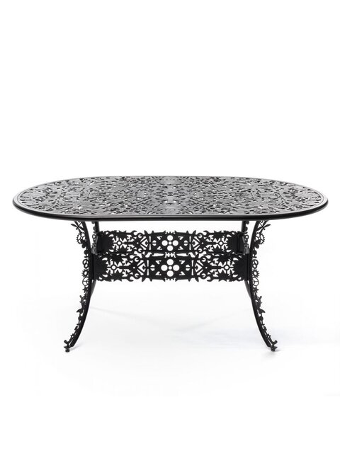 Seletti Table de collection Industry ovale noire - 18688_NER