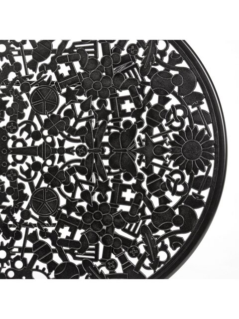 Seletti Table de collection Industry ovale noire - 18688_NER