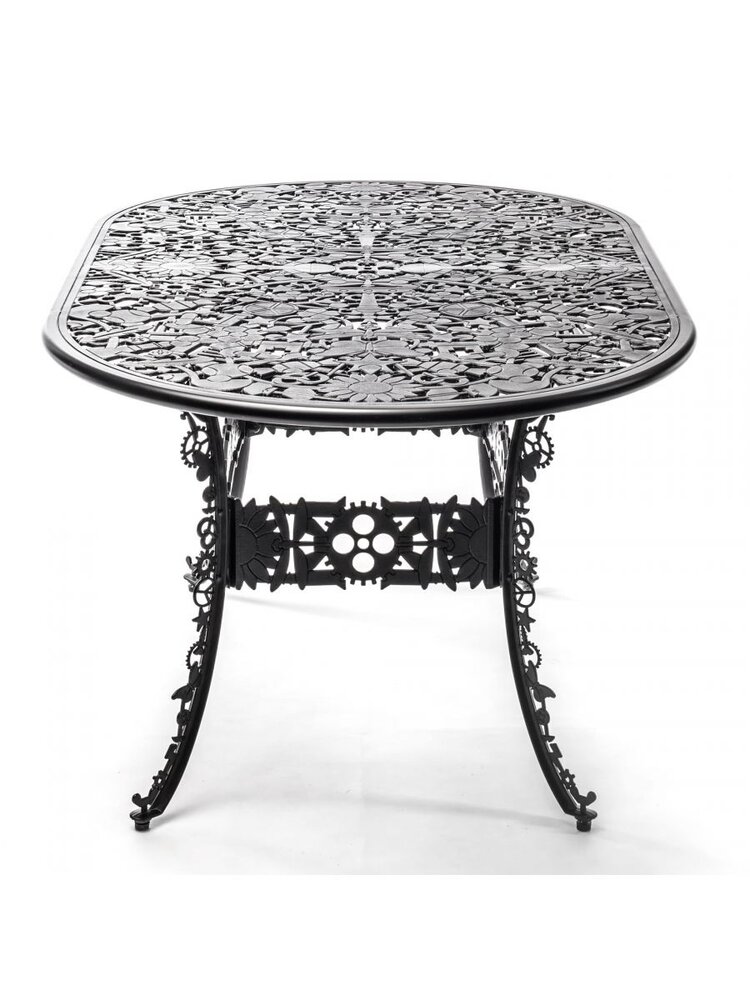 Seletti Industri kollektion bord oval sort - 18688_NER Seletti Industri kollektion bord oval sort - 18688_NER