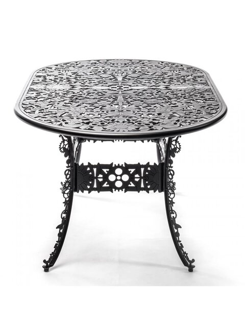 Seletti Table de collection Industry ovale noire - 18688_NER