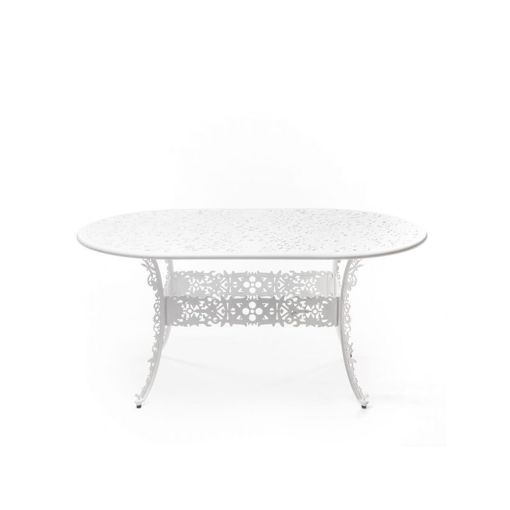 Seletti Industry Kollektion Aluminium-Couchtisch für Innen- und Außenbereich
