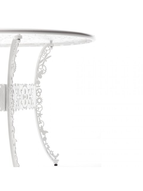 Seletti Table de collection Industrie ovale blanche - 18688_BIA