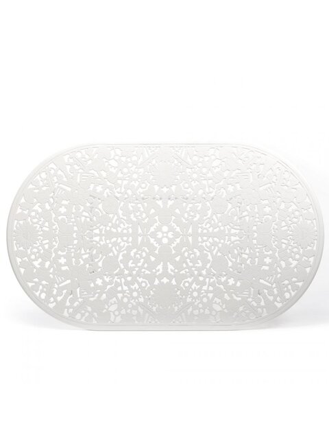 Seletti Table de collection Industrie ovale blanche - 18688_BIA