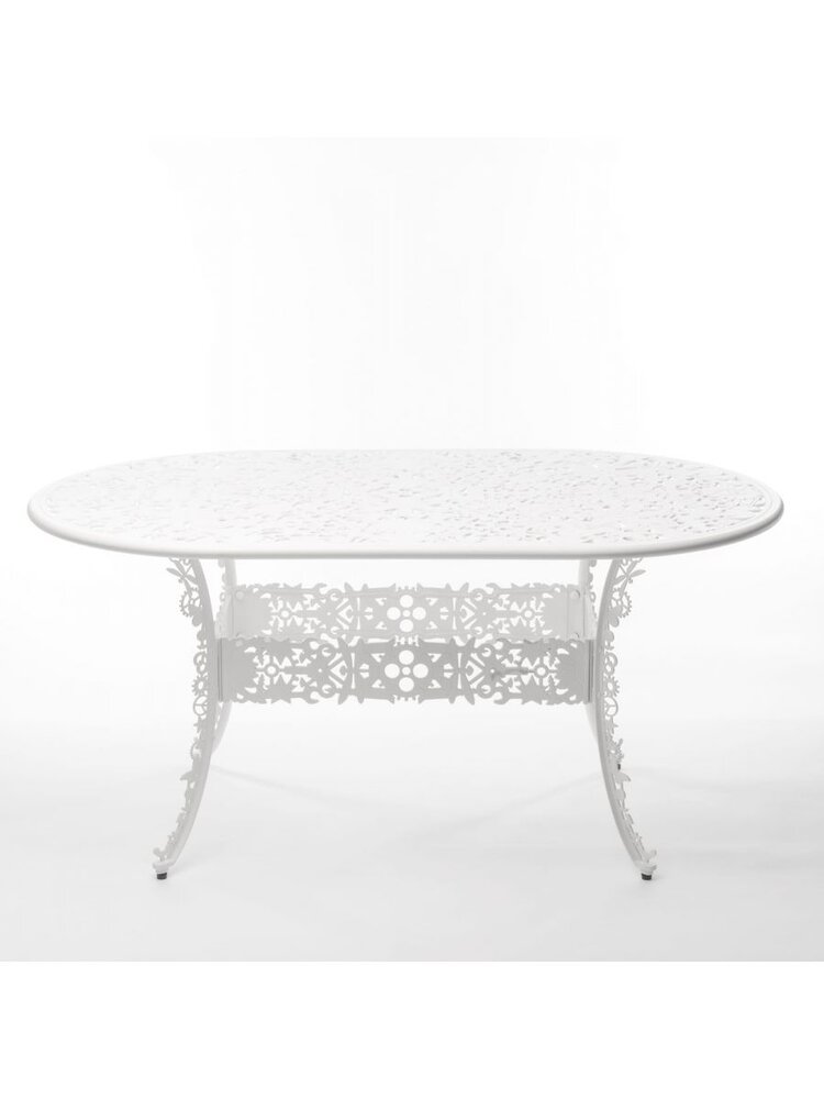 Seletti Tavolo Industry collection ovale bianco - 18688_BIA